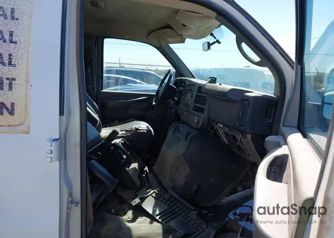 2013 Chevrolet Express 2500 Work Van из США, поврежденный, VIN 1GCWGFFA0D1114704